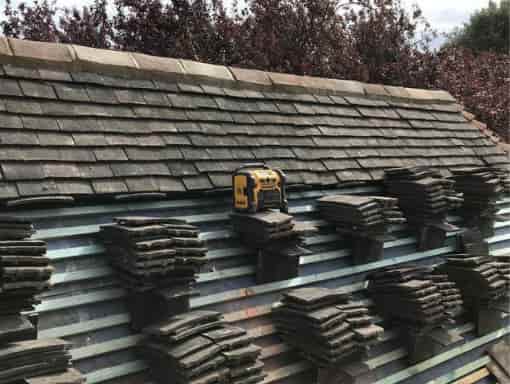 This is a photo of roof repairs. This work was carried out by Barrow In Furness Roofing
